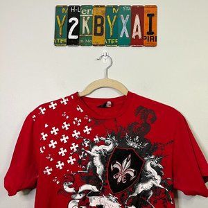 AFFLICTION STYLE RED APE T-SHIRT